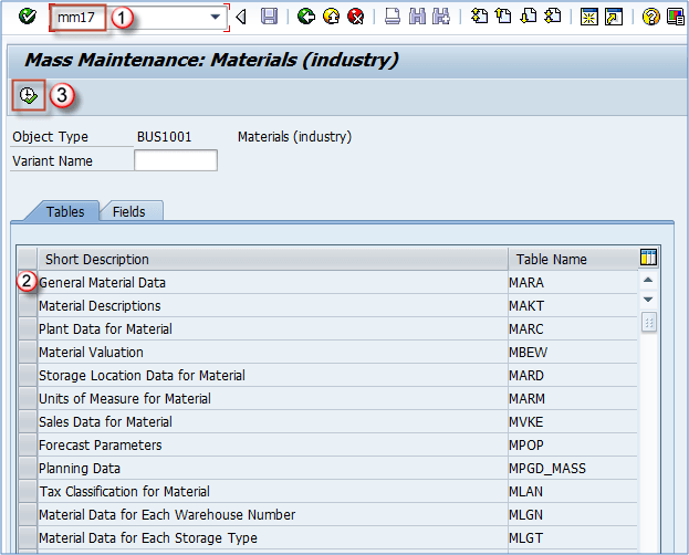 MM17 Mass Maintenance Of Material Master In SAP Free SAP Online 