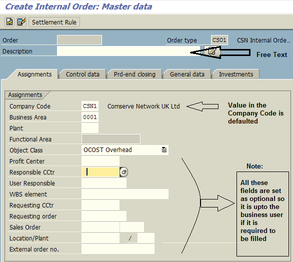 SAP Internal Orders Free SAP Online Training Tutorial